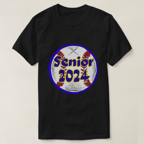 Baseball Senior Class of 2024 T_Shirt