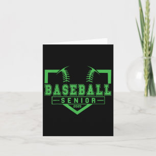 Baseball Senior Night Baseball Senior 2025 Graduat Card