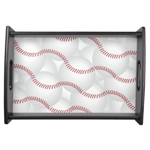 Baseball Serving Tray