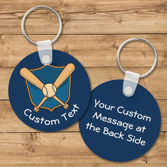 Baseball Shield Keychain (Creator Uploaded)