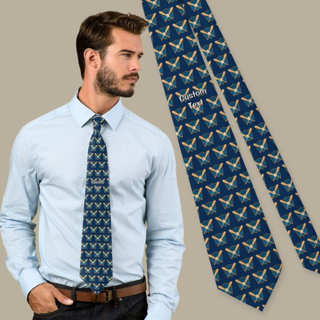 Baseball Shield Neck Tie (Creator Uploaded)