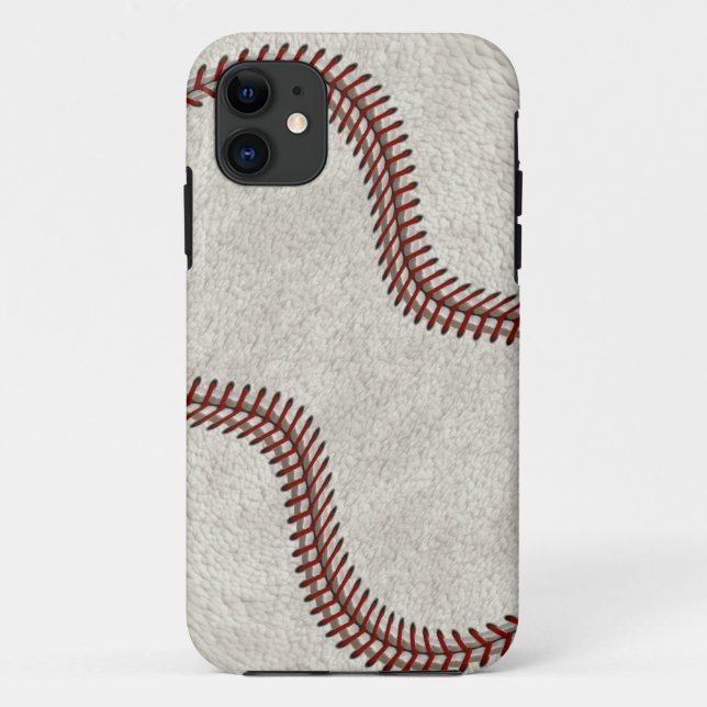 Baseball Skin Ball Game "American Past-time" Sport Case-Mate iPhone Case (Back)