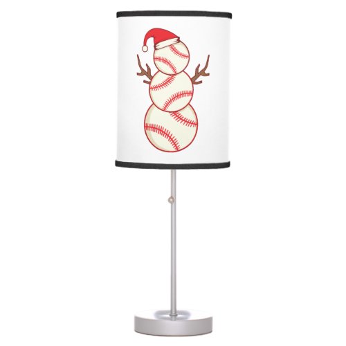baseball snowman ice cream christmas tree gift table lamp