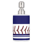 Baseball Soap Dispenser And Toothbrush Holder (Front)