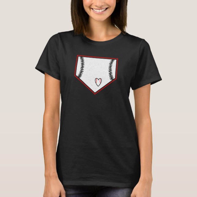 Baseball Softball Ball T-Shirt (Front)