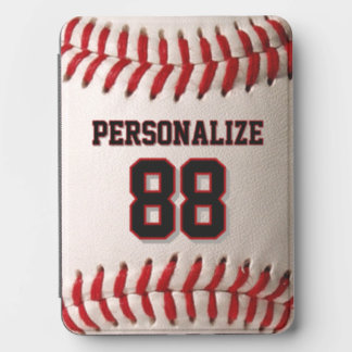 Baseball Softball Custom Name and Number Kindle Cover