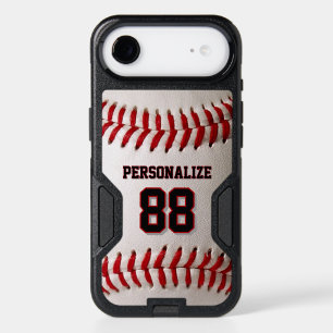 Baseball Softball Custom Name and Number iPhone 17 Air Case