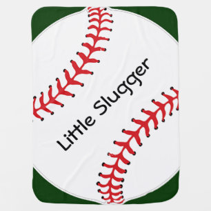 Baseball Softball Design Baby Blanket
