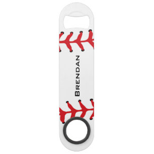 Baseball Softball Design Bottle Opener
