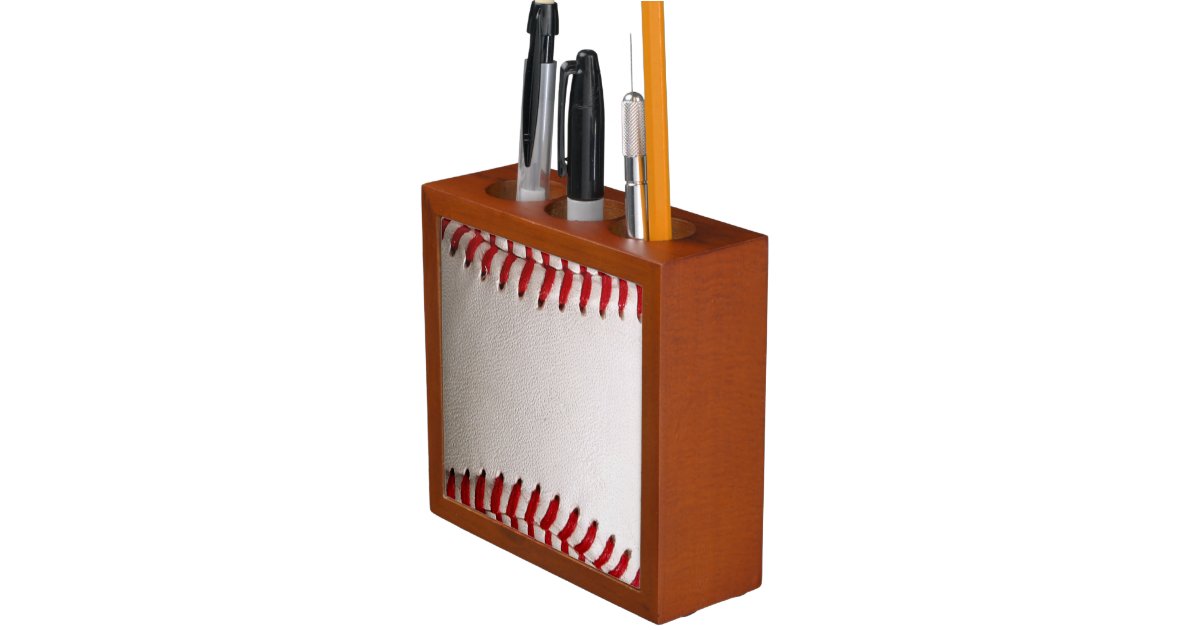 Baseball Softball Desk Organizer Zazzle