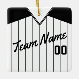 Baseball Softball Jersey Personalized Ornament
