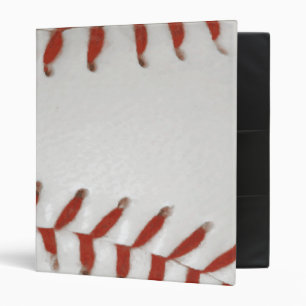 Baseball Softball Print Pattern Background Binder