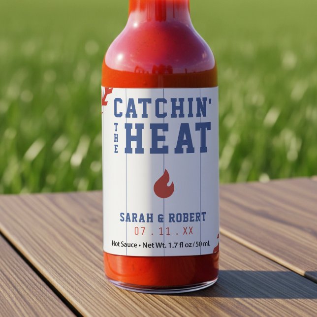 Baseball Softball Sport Pinstripe Wedding Hot Sauces (Baseball Softball Sport Pinstripe Wedding Hot Sauces
)