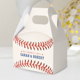 Baseball Softball Sport The Perfect Catch Wedding Favor Boxes