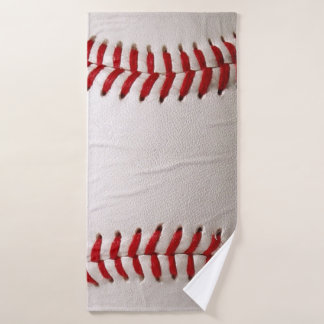 Baseball Softball Stitched Graphic - Sports Art Bath Towel