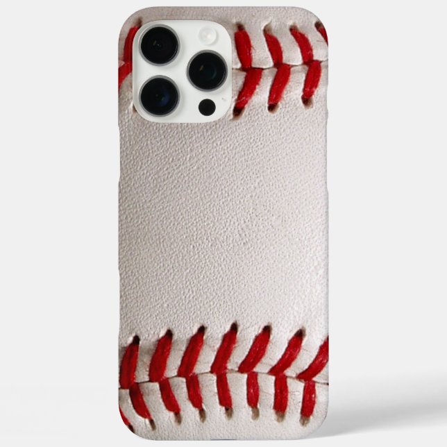 Baseball Softball Stitched Graphic - Sports Art Case-Mate iPhone Case (Back)