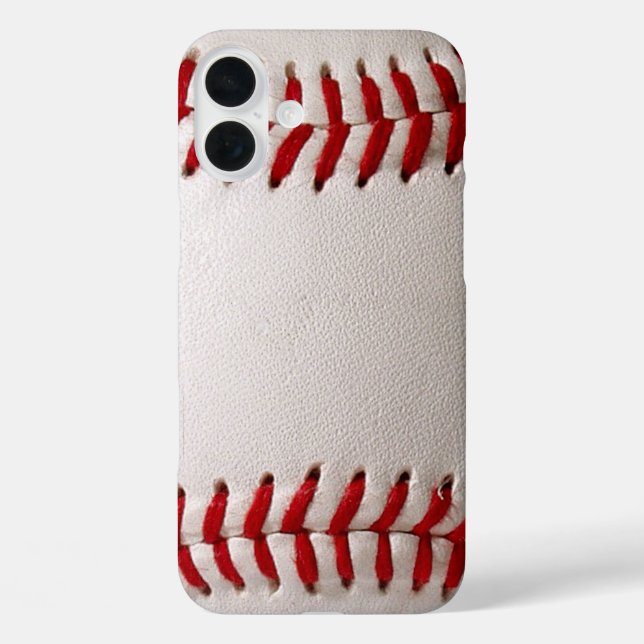 Baseball Softball Stitched Graphic - Sports Art Case-Mate iPhone Case (Back)