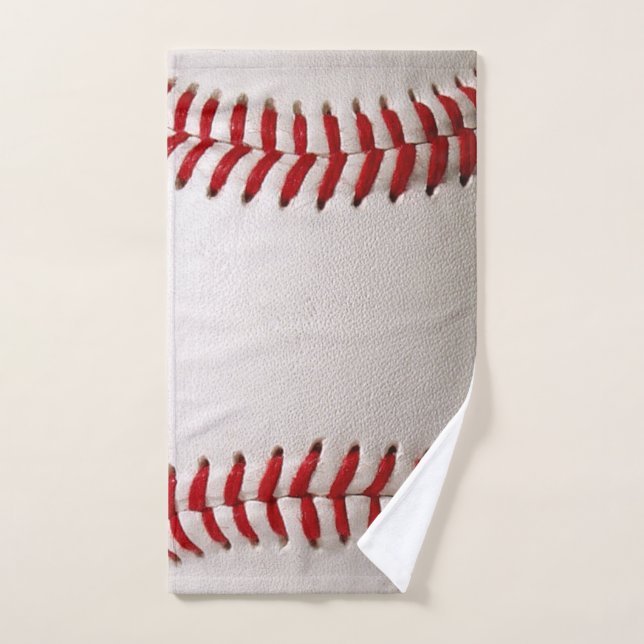 Baseball Softball Stitched Graphic - Sports Art Hand Towel (Hand Towel)