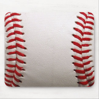 Baseball Softball Stitched Graphic - Sports Art Mouse Pad