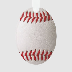Baseball Softball Stitched Graphic - Sports Art Ornament