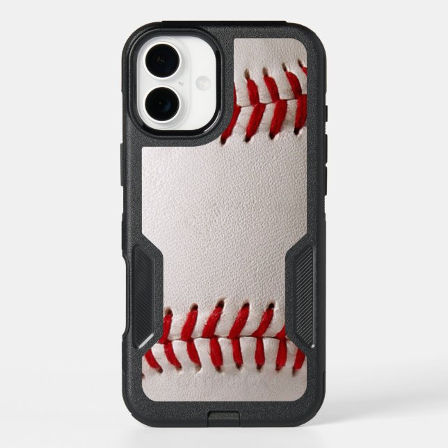 Baseball Softball Stitched Graphic - Sports Art Otterbox iPhone Case (Back)