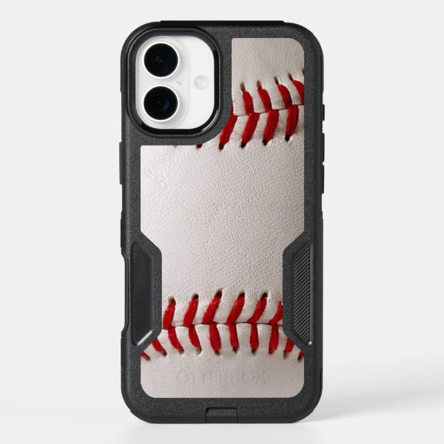 Baseball Softball Stitched Graphic - Sports Art Otterbox iPhone Case (Back)