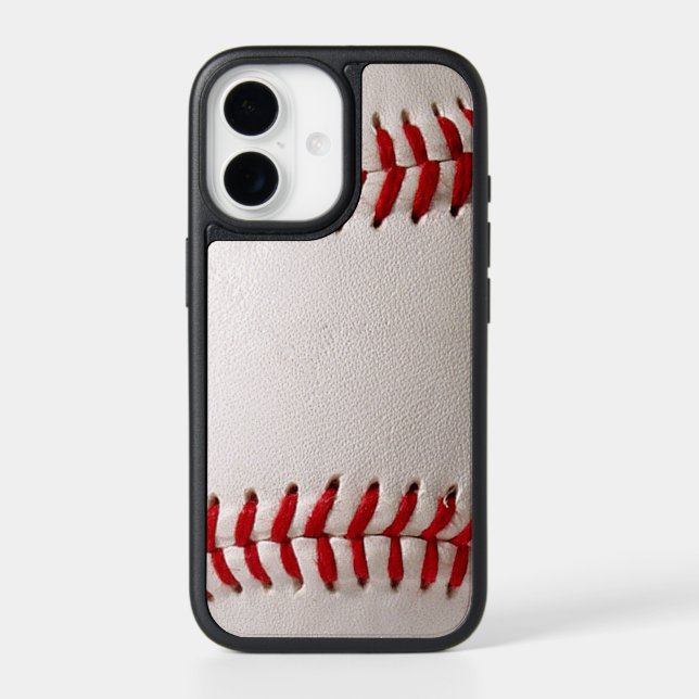 Baseball Softball Stitched Graphic - Sports Art Otterbox iPhone Case (Back)