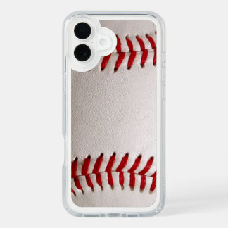 Baseball Softball Stitched Graphic - Sports Art iPhone 16 Plus Case