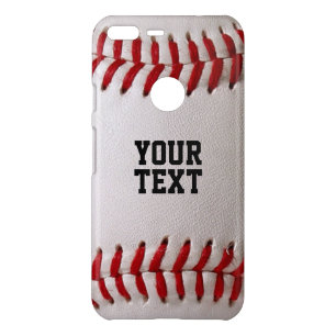 Baseball Softball Stitching Custom Text Uncommon Google Pixel XL Case