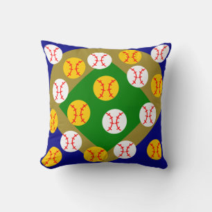Baseball/Softball  Throw Pillow