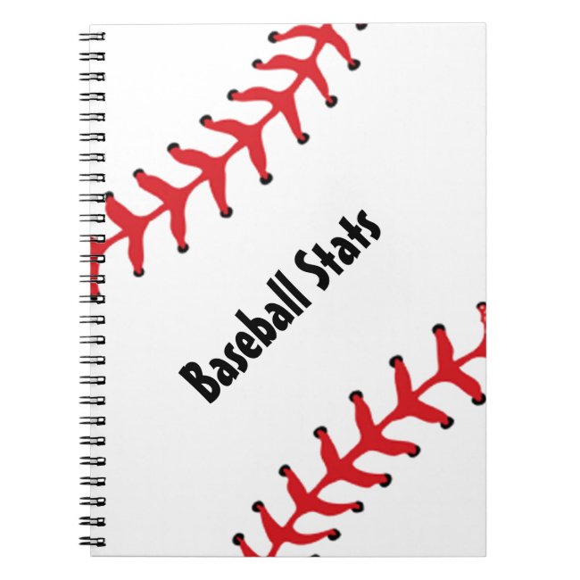 Baseball Spiral-Bound Notebook