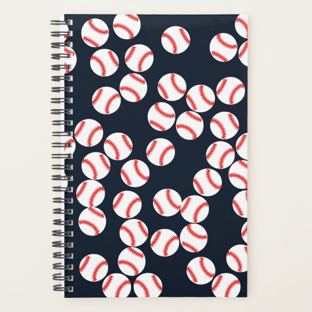 Baseball Spiral Planner (Front)
