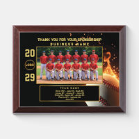 Baseball Sponsor Gift – Custom Team Appreciation