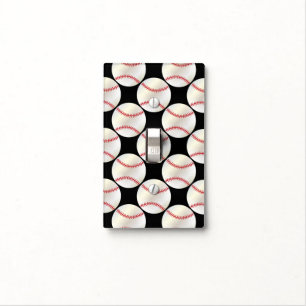 Baseball Sport Design Light Switch Cover