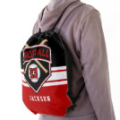 Baseball ⚾ Sport Design - Red Drawstring Bag Baseball ⚾ Sport Design - Red Drawstring Bag