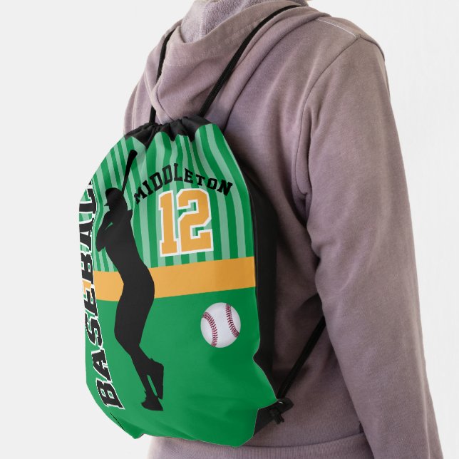 Baseball Sport - Green and Gold Backpack (Insitu)