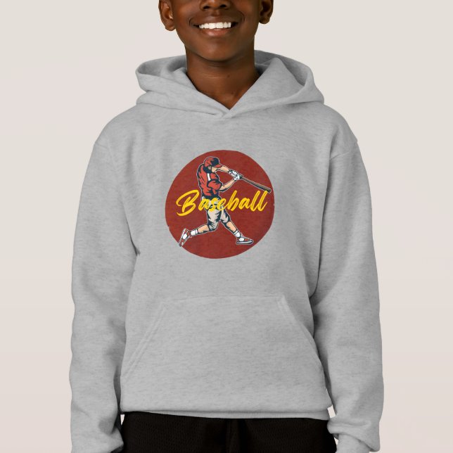 Baseball Sport Hoodie (Front)