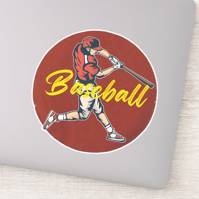 Baseball Sport Sticker (Detail)