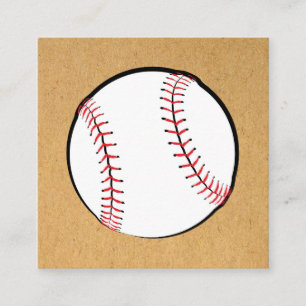 Baseball Sports Art Baseball Illustration Design Enclosure Card