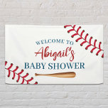 Baseball Sports Baby Shower  Banner<br><div class="desc">Baseball Sports Theme Baby Shower Welcome Banners.</div>