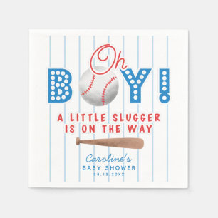 Baseball Sports Baby Shower Oh Baby Napkins