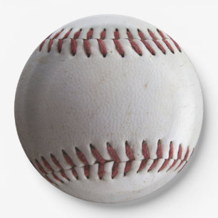 Baseball Sports Balls Paper Plates
