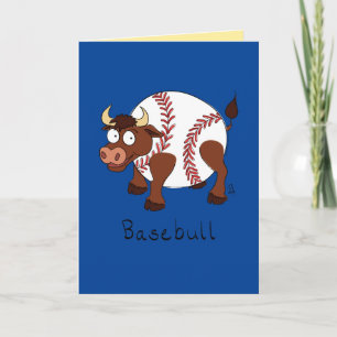 Baseball Sports Cute Teacher kids Card