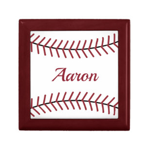 Baseball Sports Keepsake Gift Box