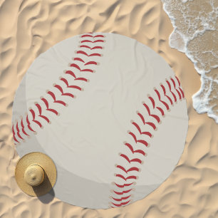 Baseball Sports Kids Bedroom Children Nursery Beach Towel