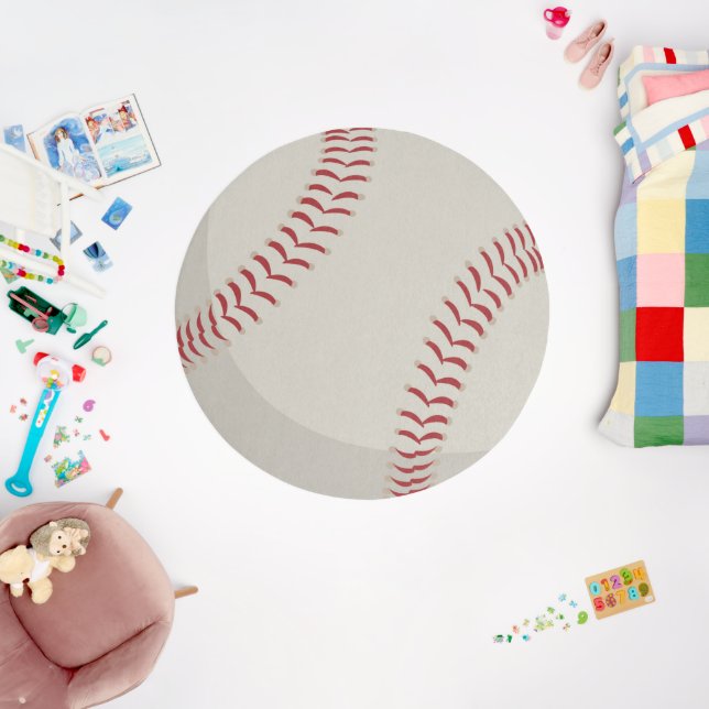 Baseball Sports Kids Bedroom Children Nursery Outdoor Rug (Insitu (Babyroom))