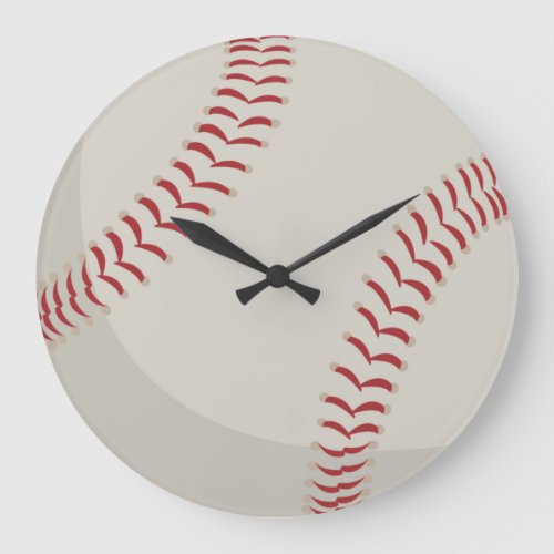 Baseball Sports  Large Clock