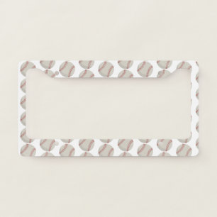 Baseball Sports License Plate Frame