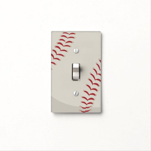 Baseball Sports Light Switch Cover