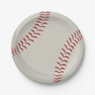 Baseball Sports Paper Plates